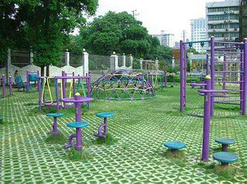 桂林彰泰集團(tuán)彰泰城市1號(hào)樓盤健身路徑器材_2