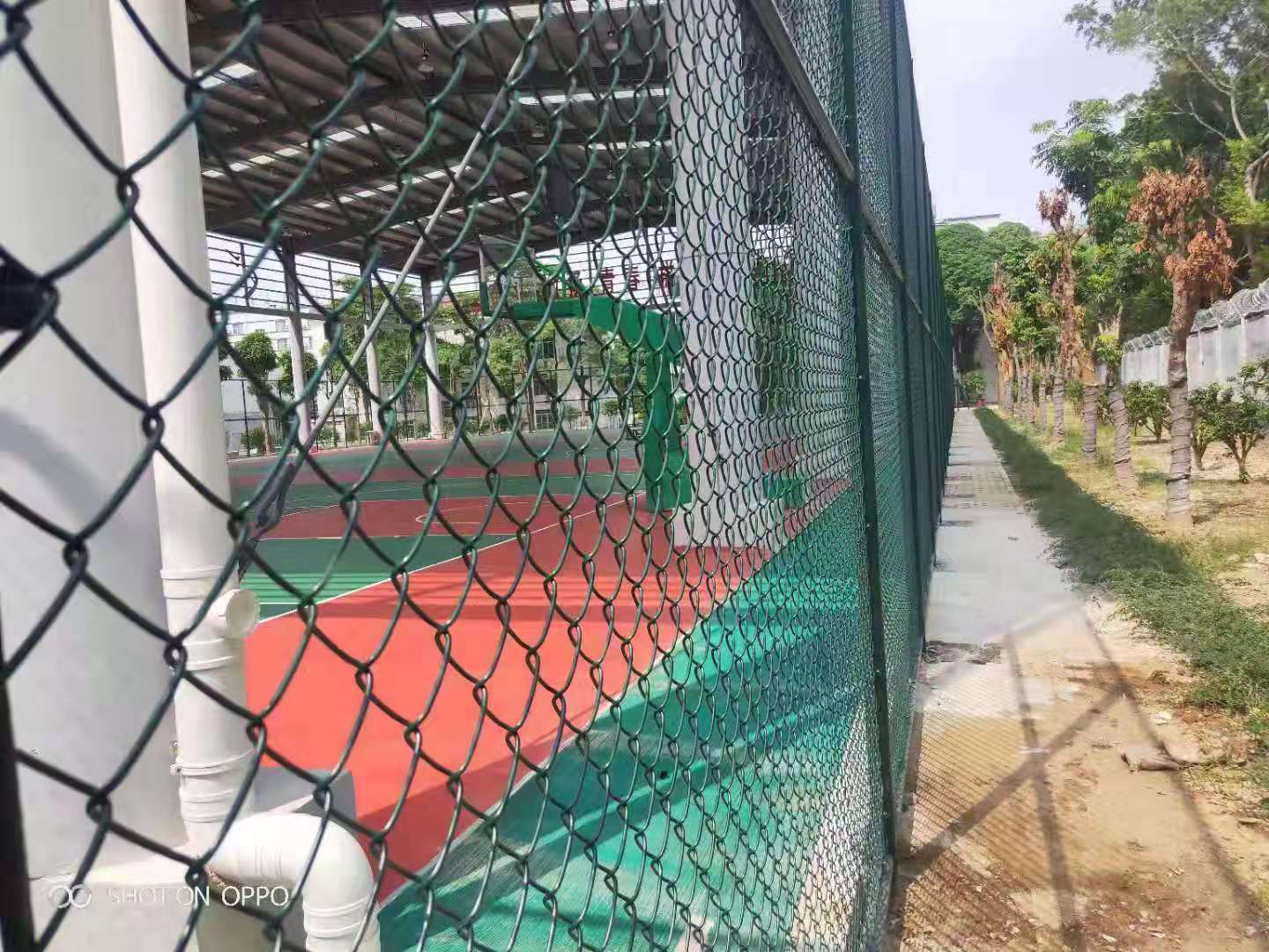 玉峰籃球場圍網(wǎng)