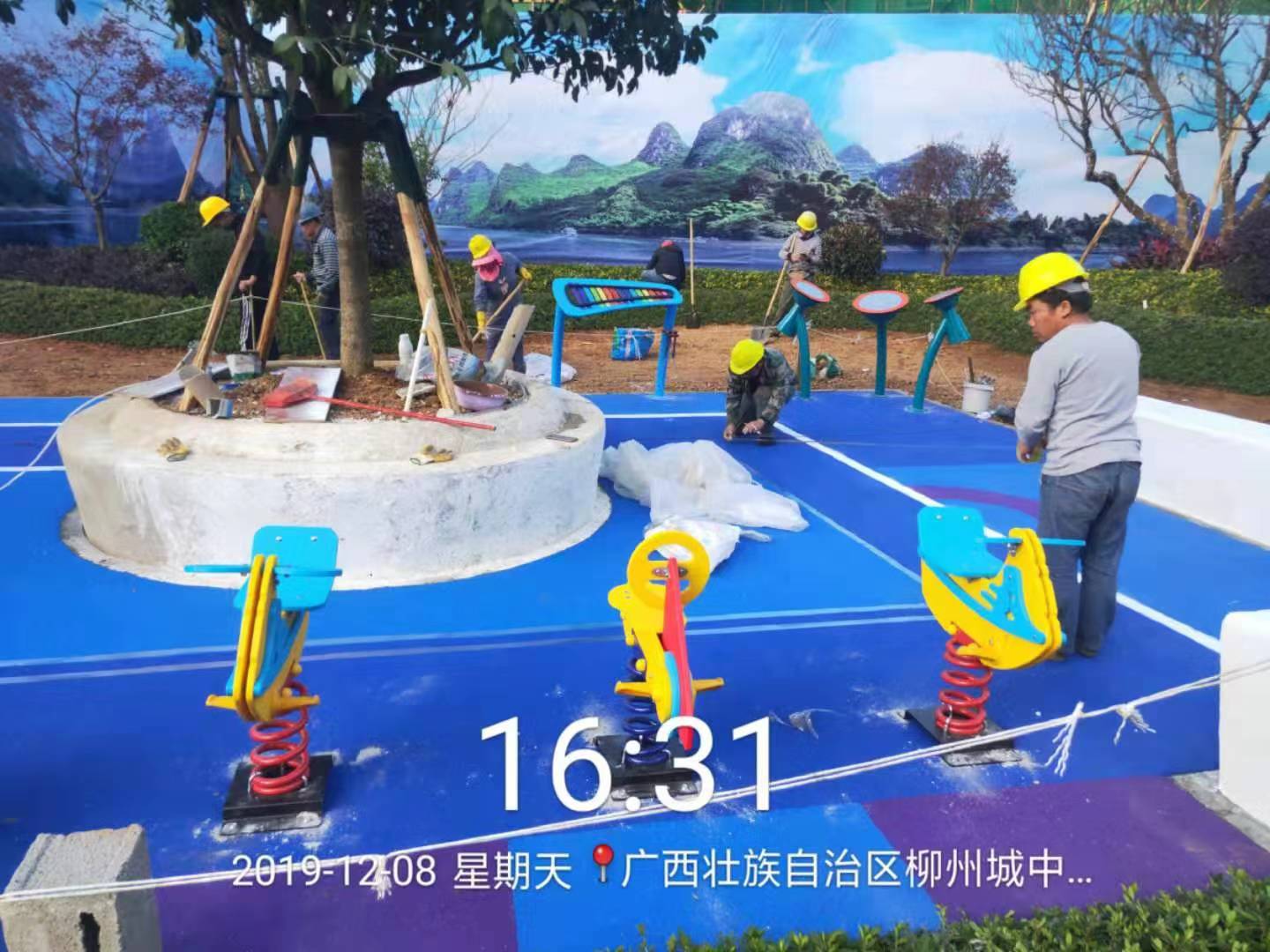 柳州江與城兒童娛樂(lè)設(shè)施項(xiàng)目完工-【玉峰體育】