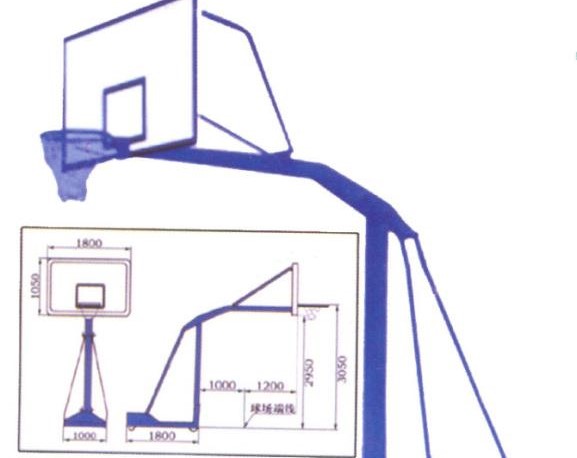 籃球架尺寸